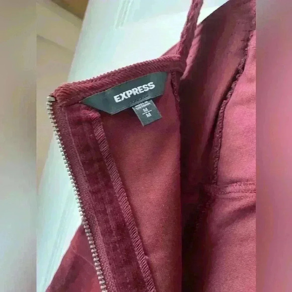 Express women’s corduroy dress size M - Picture 3 of 4